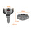 1 Drag 3 Independent Switch Car Phone Charger USB Multi-function Cigarette Lighter Car Phone Charger 4