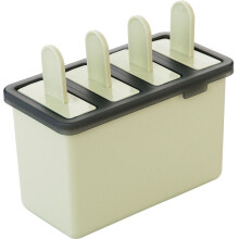 2 STÜCKE Popsicle Eisform Hausgemachte Einfache Eisform 4-Grid Eiswürfelschale GRÜNE FARBE