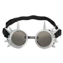 Retro Glasses Riding Gothic Goggles Windshield Double Layer Sunglasses