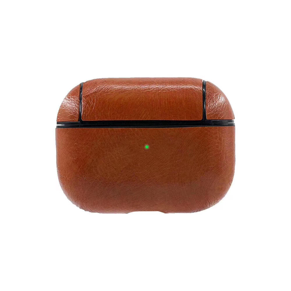 3Pcs Luxury Pu Leather Shockproof Earphone Storage Case With Keychain For Apple Airpods 3 Airpods Pro 2019 7082497855939