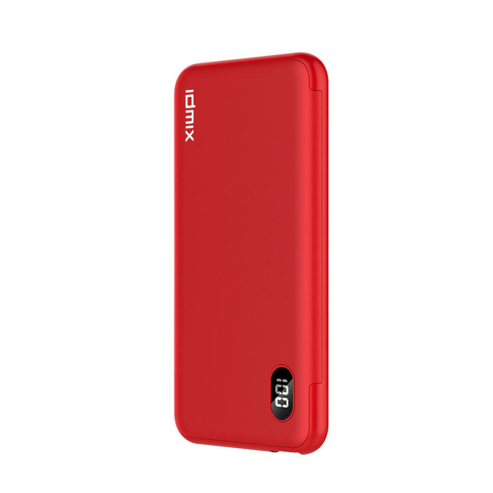 18W Pd3.0 10000Mah Dual Usb Lcd Display Ultra Thin Fast Charging Power Bank For Iphone 8Plus Xs 11Pro Huawei Mate 30 5G Color Red 7082497870024