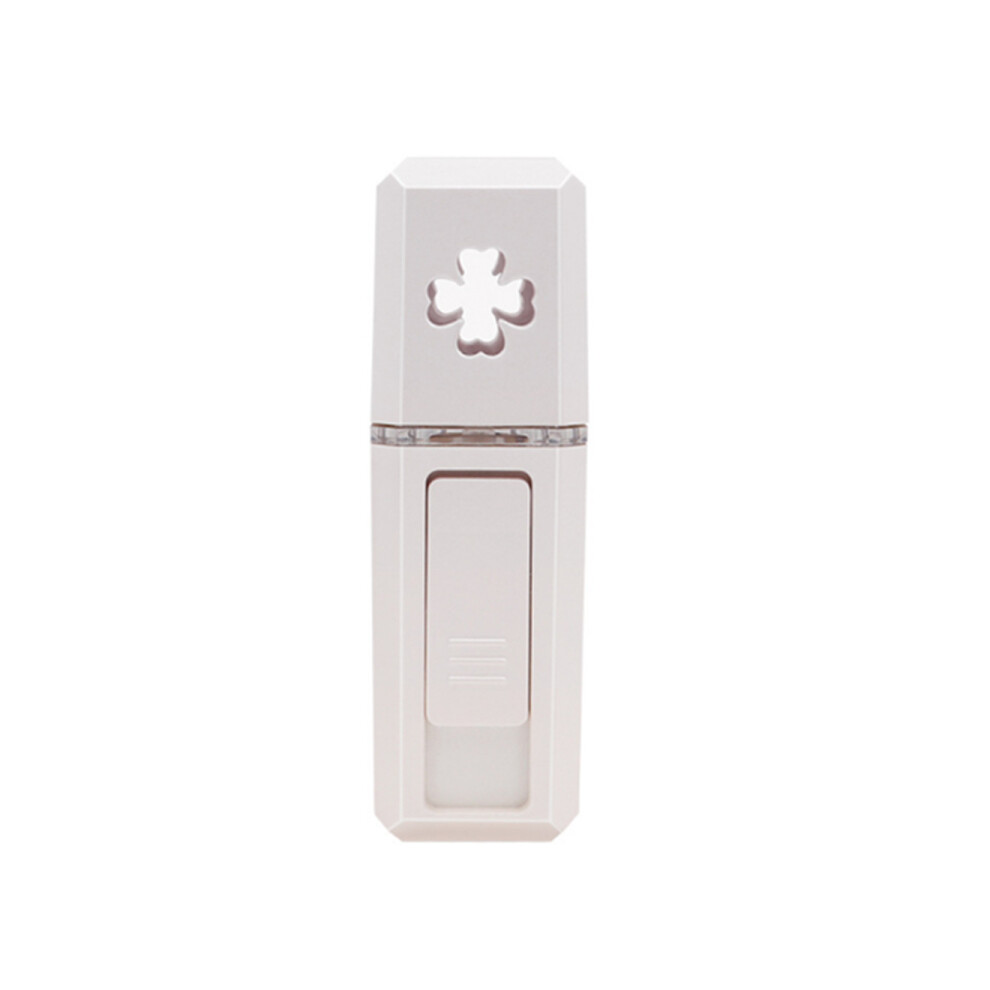 White Portable Cold Spray Water Meter Usb Nano Large Spray Instrument Moisturizing Steam Face Humidifier