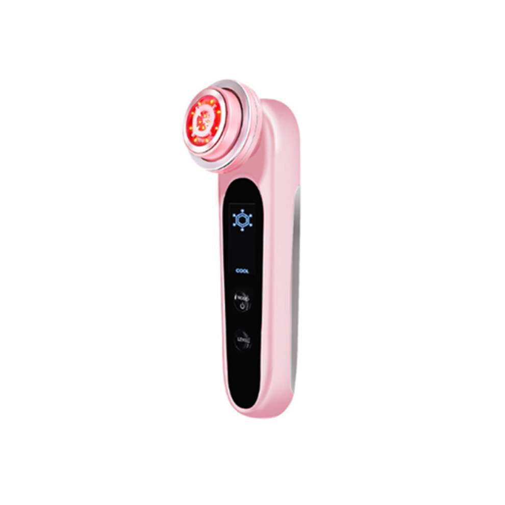 Light/Pink Household Facial Massager Facial Phototherapy Rf Beauty Apparatus Color Skin Rejuvenation Apparatus