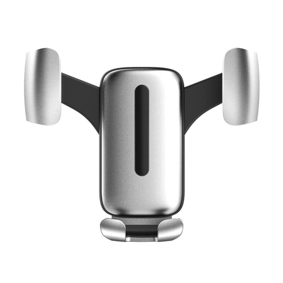 Metal Gravity Linkage Automatical Lock 360 Degree Rotation Car Mount Air Vent Holder Stand For Xiaomi Moible Phone Color Silver 7082497856158