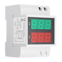 D52-2042 Doppelanzeige-Führungsschiene Digitalvoltmeter Digitalanzeige AC-Voltmeter AC-Strommessgerät