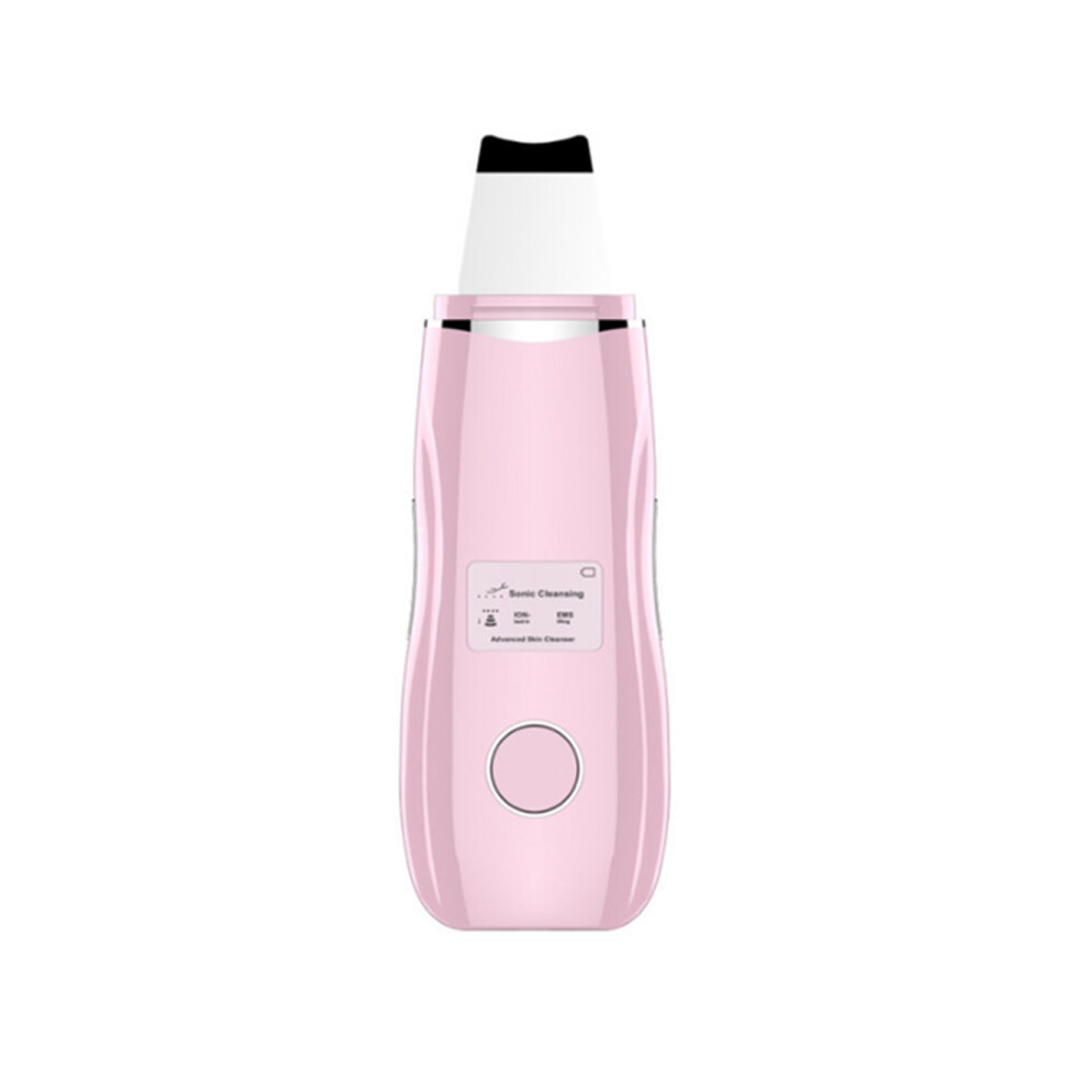 Pink Household Ultrasonic Cleansing Shoveling Machine To Blackhead Shovel Facial Pore Cleaning Instrument Beauty Instrument