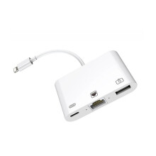 3 in 1 100M NIC Lightning Converter Handy Tablet zu RJ45 Ethernet Kabel Schnittstelle für Apple