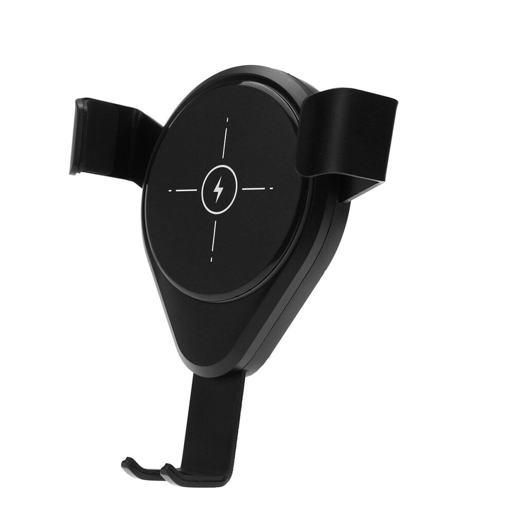 X9 Qi Wireless Charger Gravity Linkage Automatic Lock Air Vent Car Phone Holder Car Mount For 4.0-6.5 Inch Smart Phone 7082497865280