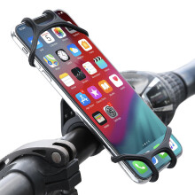 Bike Bicycle Handlebar Clamp Phone Holder 360º Rotation For 4.0-6.5 Inch Smart Phone iPhone XS Max Samsung Galaxy S10