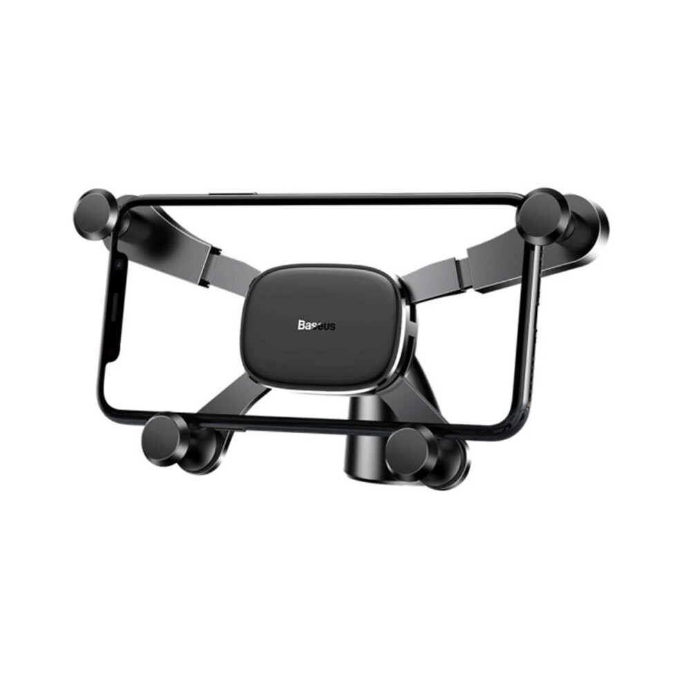 Horizontal Vertical Gravity Linkage Dashboard Car Phone Holder For 4.0-6.5 Inch Smart Phone Color Black 7082497863101