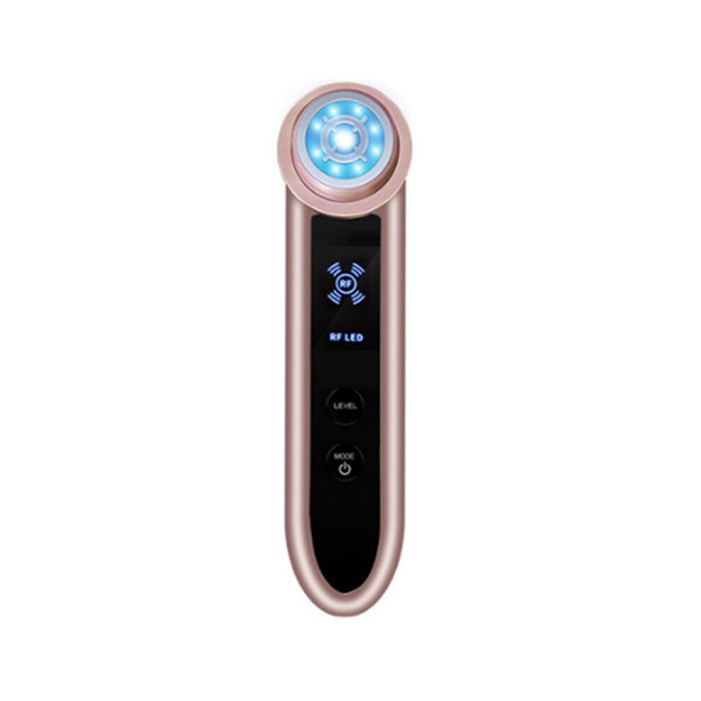 Gold Home Hot And Cold Beauty Instrument Rf Radio Frequency Skin Rejuvenation Instrument Can Lift And Tighten The Skin
