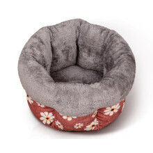 Leuke Winter Deep Sleep Kattenbakvulling Kleurrijke Huisdierbenodigdheden Warm Nest Wasbaar Hondenbed-4 - Maat M