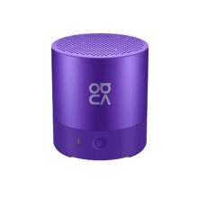 Tragbarer Mini-Bluetooth 4.2-Lautsprecher, kleiner Stereo-Wireless-Subwoofer mit Lanyard-Lila