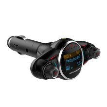 Auto-MP3-Ladegerät mit HD-Display, Bluetooth-Freisprecheinrichtung, unterstützt TF-Karte, U-Disk-Wiedergabe