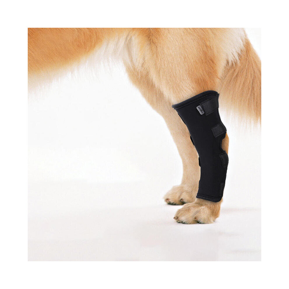 Dog Hock Braces Pet Supportive Rear Dog Compression Leg Joint Wrap Protects Wounds and Injury