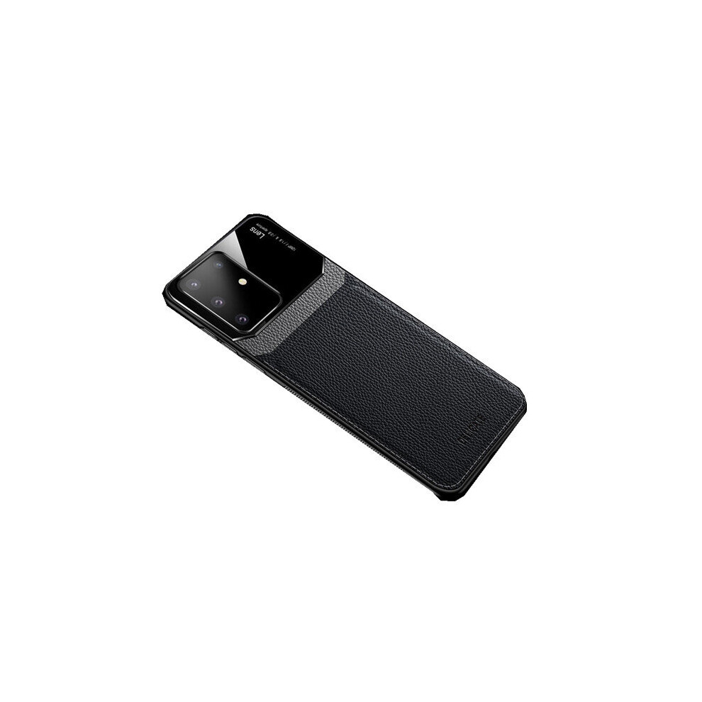 2Pcs For Samsung Galaxy S20 Plus Bakeey Luxury Business Pu Leather Mirror Glass Shockproof Protective Case Color Black 7082497859371