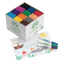 Crayola 10279 Education Beginnings First Markers Class Pack - Multicolour