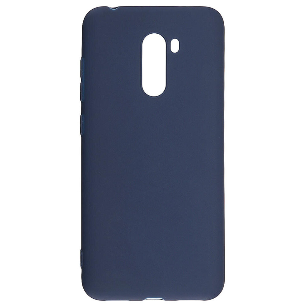 2Pcs Pudding Soft Tpu Protective Case For Xiaomi Pocophone F1 Color Blue 7082497850729