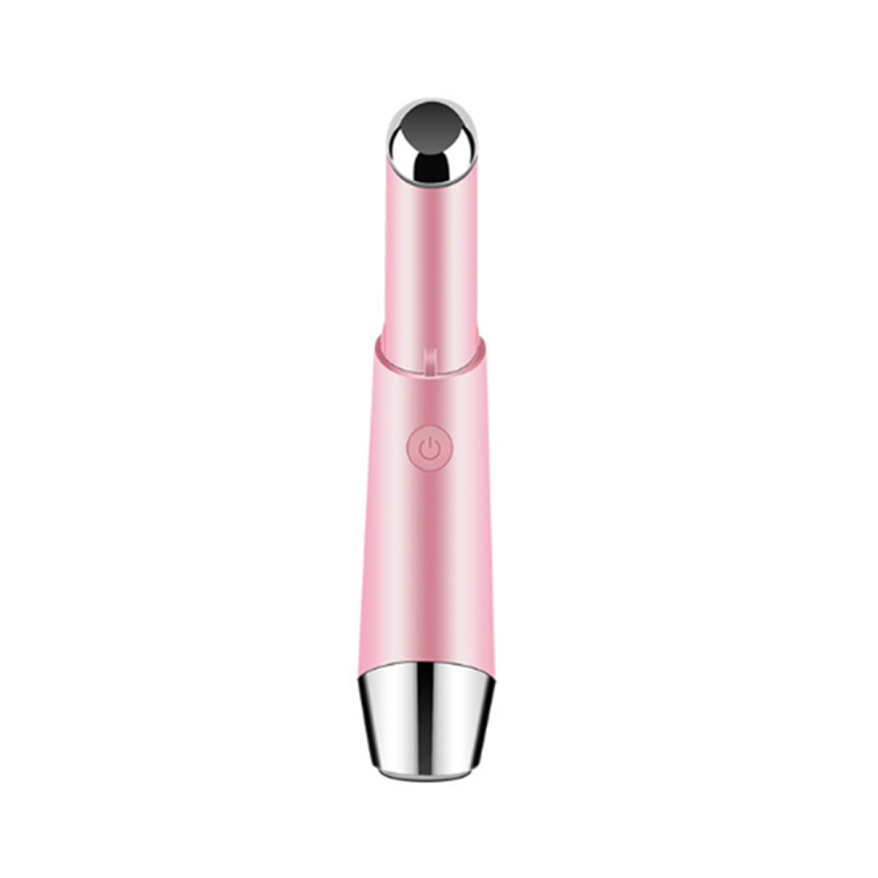 Dark/Pink Eye Massager Eyes Facial Massager Roller With Heated Sonic Vibration Relieving Circles Fatigue