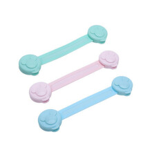 6PCS Baby Multifunktionale Sicherheitsschloss Baby Schublade Schrank Tür Schutz Cartoon Sicherheitsschloss