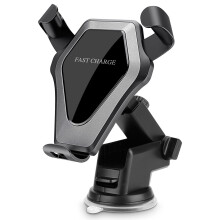 Qi Wireless Car Suckers Cup Air Vent Mount Desktop Holder Fast Charger for iPhone X S8 Note 8