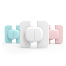 6PCS Baby Sicherheitsschloss Schranktürschloss Schranktürschloss Baby Quartet Sicherheitsschloss Mutter und Baby Lieferungen Anti-Unfall