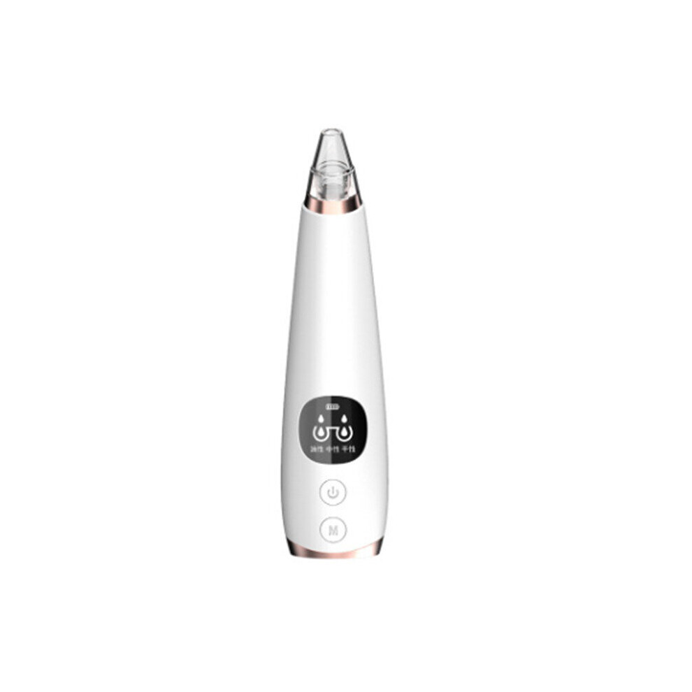 Blackhead Remover Vacuum Pore Cleaner Acne Comedone Extractor Tool Exfoliating Machine Removal Beauty with 6 Suction Electric Blackhead Suction