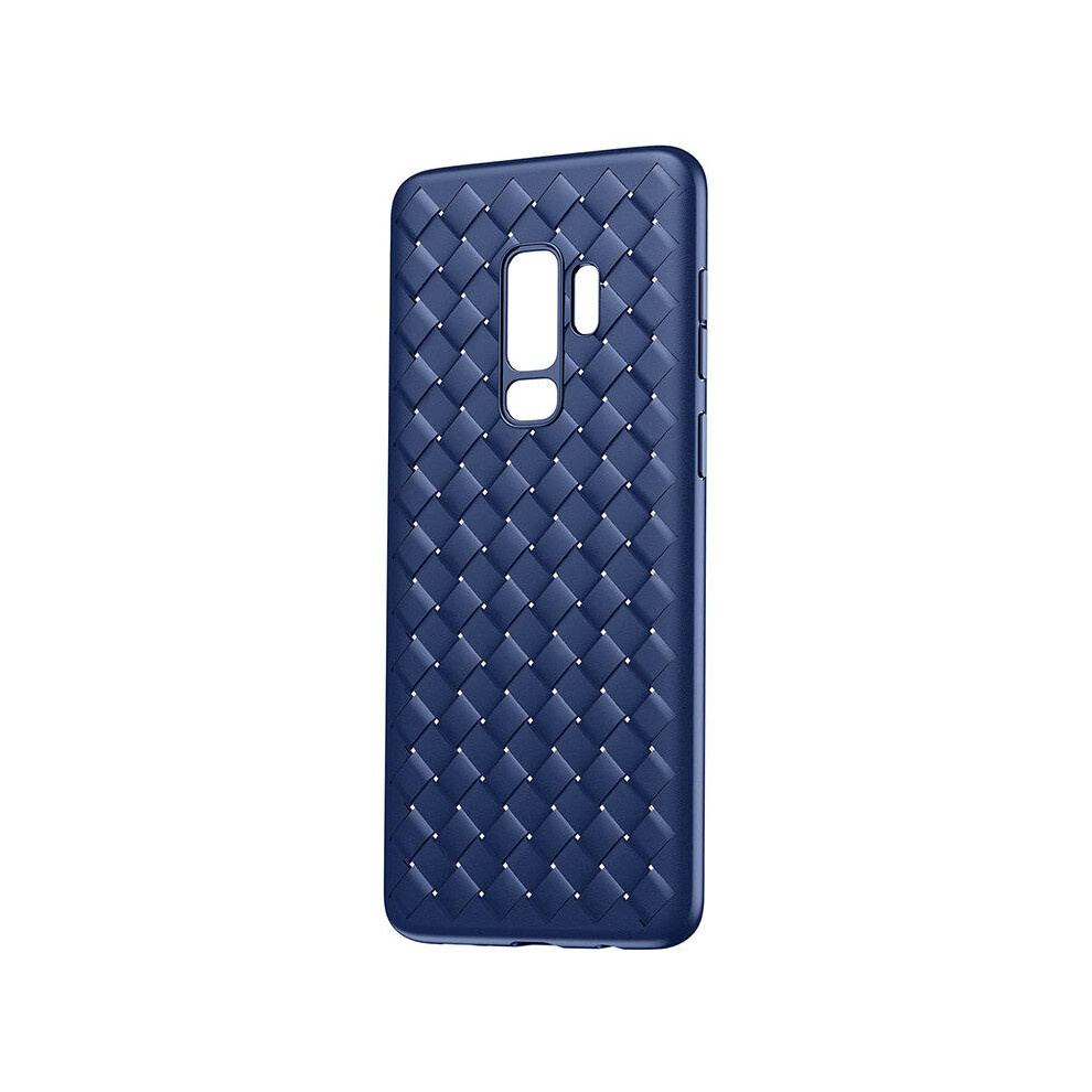Weaving Dissipating Heat Soft Tpu Case For Samsung Galaxy S9 Plus Color Blue 7082497855700