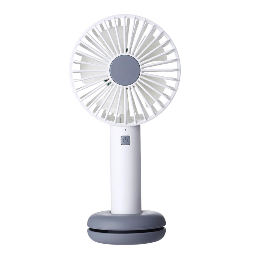 Portable Mini Handheld Cooling Fan USB Rechargeable Desk Fan With Colorful LED Nightlight for Dorm Outdoor Household Traveling-image-OPC-P6CTNNM-NEW
