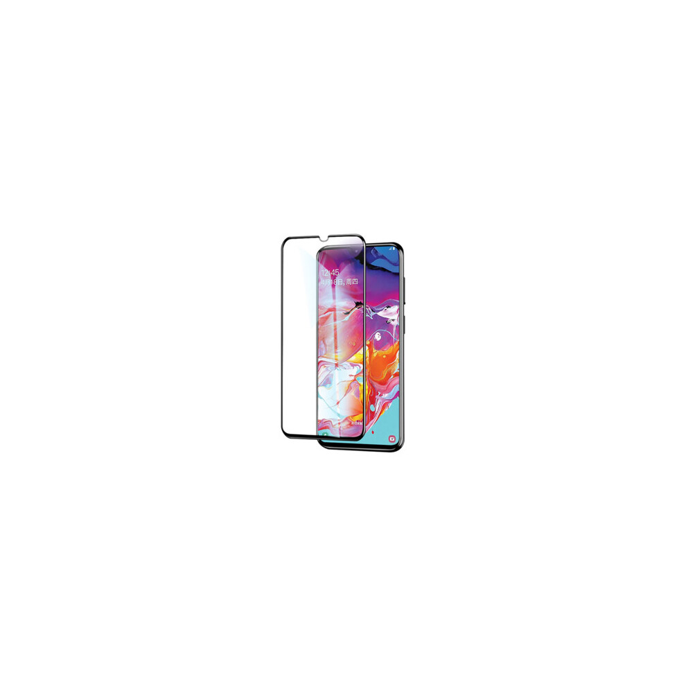 2Pcs 9D Curved Edge Scratch Resistant Tempered Glass Screen Protector For Samsung Galaxy A70 2019 7082497850958