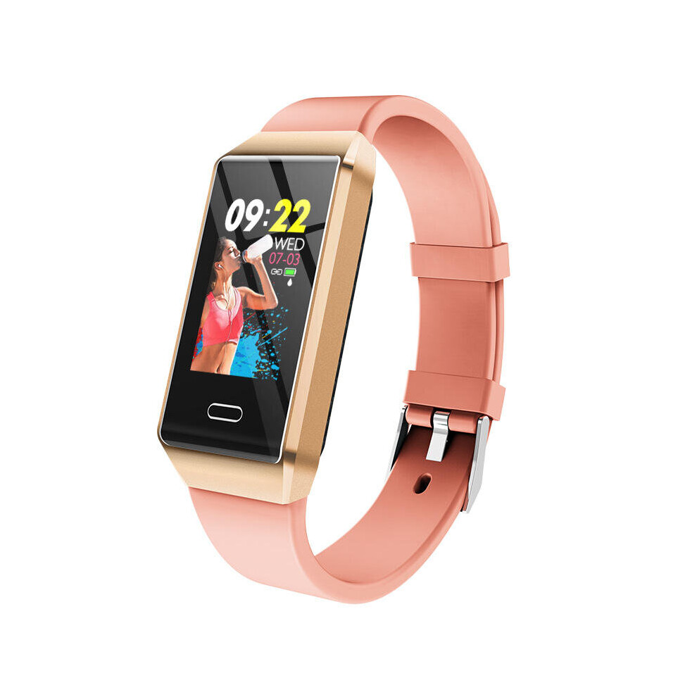 X9 Women Physiological Reminder Heart Rate Blood Pressure Monitor 1.14Inch Ips Display Ip67 Smart Watch Pink Color Pink,Multicoloured 7082497868120