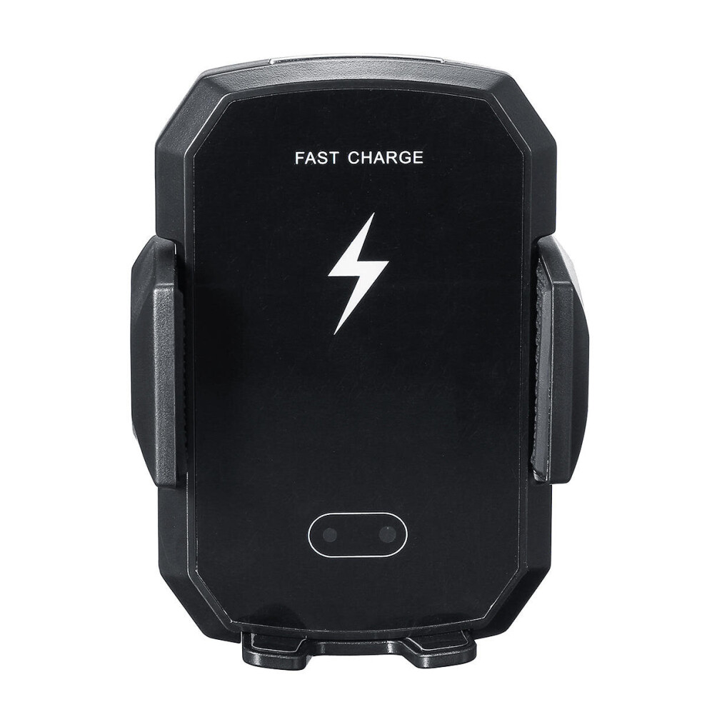 Wireless Charger Charging Car Phone Holder Infrared Sensor Bracket For Mobile Phone Color Black 7082497866478