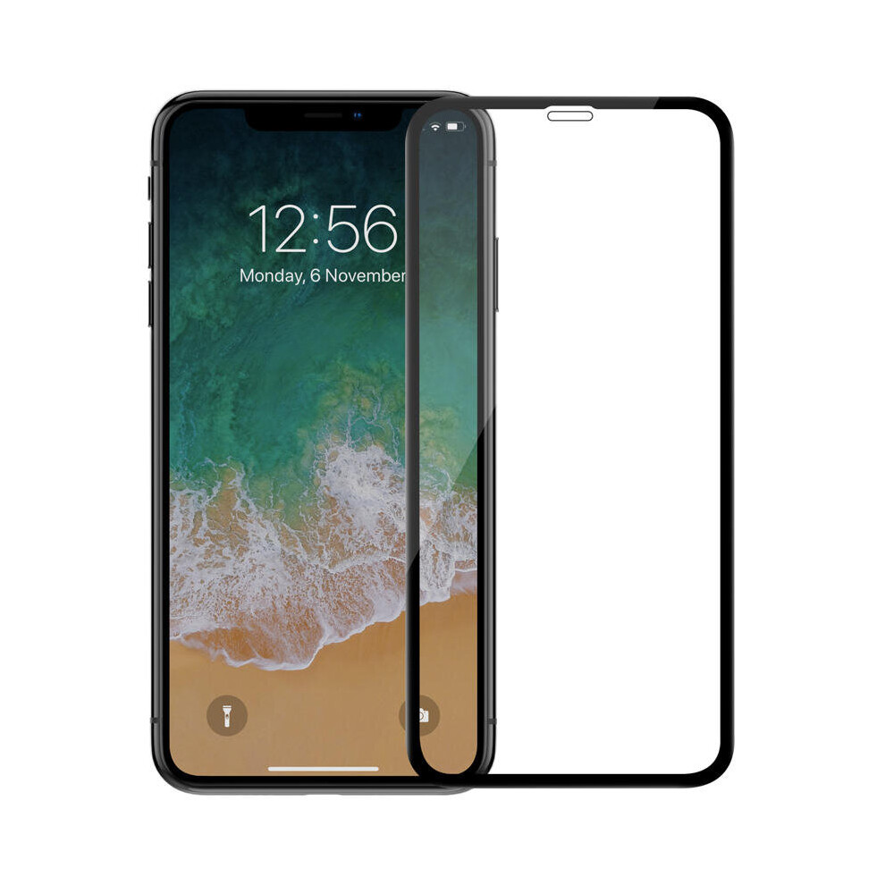 Screen Protector For Iphone Xs Max 3D Curved Edge Scratch Resistant Anti Fingerprint 7082497861107