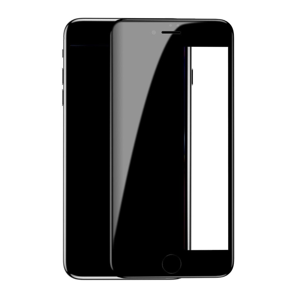 5D Curved Edge 0.3Mm Tempered Glass Film For Iphone 7Plus/8Plus Color Black 7082497859630