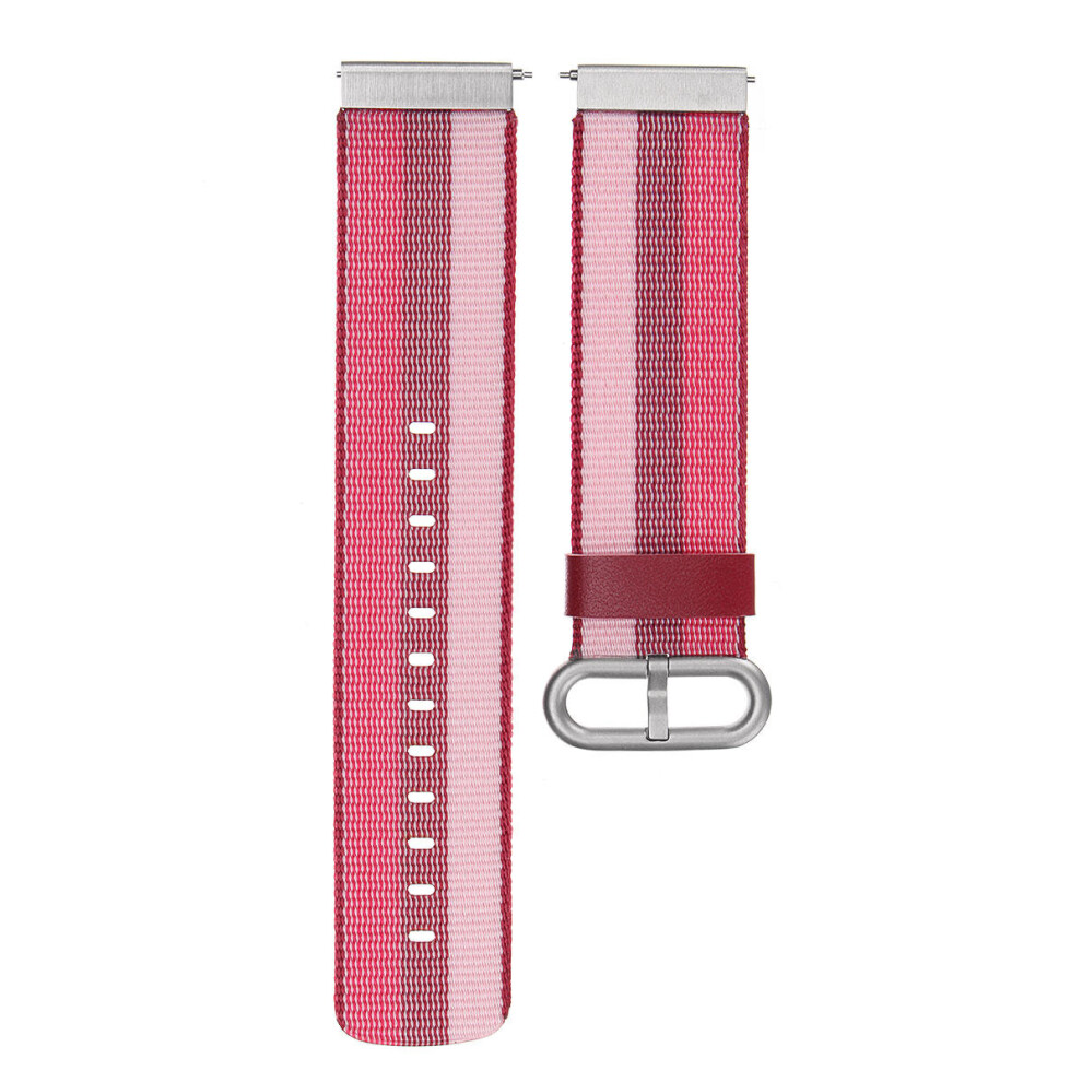 Replacement Watch Band Strap Wristband Nylon Loop For Fitbit Versa Sport Watch Red Color Multicoloured 7082497854871