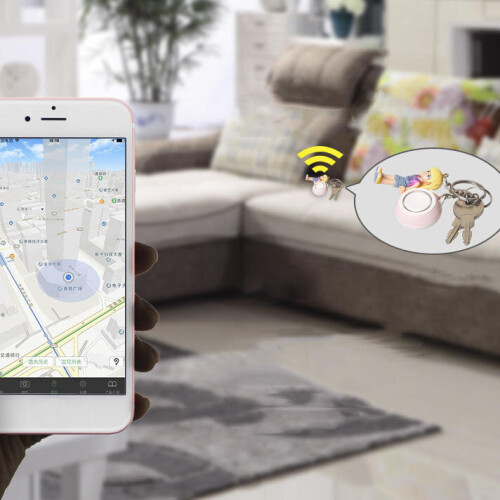 2 in 1 Mini Multifunctional Wireless bluetooth 4.0 Smart Tracker Anti-lost Alarm Tracker with Key Chain 1