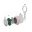 2 in 1 Mini Multifunctional Wireless bluetooth 4.0 Smart Tracker Anti-lost Alarm Tracker with Key Chain 4