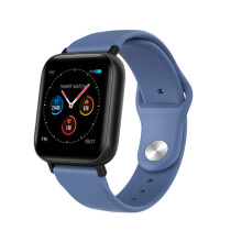 1,3-Zoll-Farbbildschirm, wasserdichte Smartwatch, Vollbild-Touch-Überwachung, Sportarmband – Blau