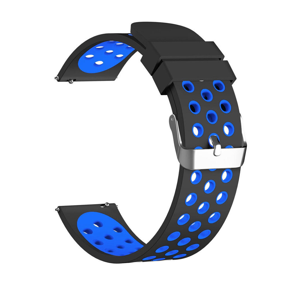 22Mm Watch Band For Amazfit Pace/Amazfit Stratos/Amazfit/Pebble Time/Samsung Gear S3/Samsung Gear2 Blue Color Multicoloured 7082497853805
