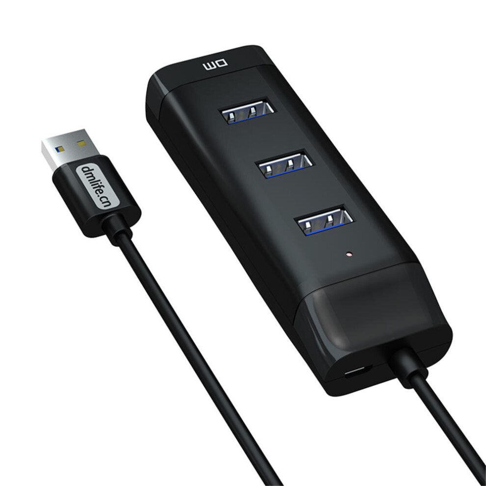 5Gbps 4 Port Usb 3.0 Led Indicator Portable Compact Hub Adapter For Iphone Xs 8Plus 11Pro Hauwei P30 Pro Mate 30 Pc Laptop With Cable 7082497858220