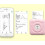 Pocket Mobile Phone Mini Printer Small Portable Express Meow Wrong Thermal Label Printer-Pink 2