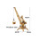 6-channel Electric Crane Tower with Light Remote Control Crane Engineering Crane Model Toy 3