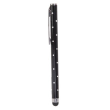 5PCS Beautiful Diamond Bling Universal Capacitive Stylus For Phones BLACK COLOR