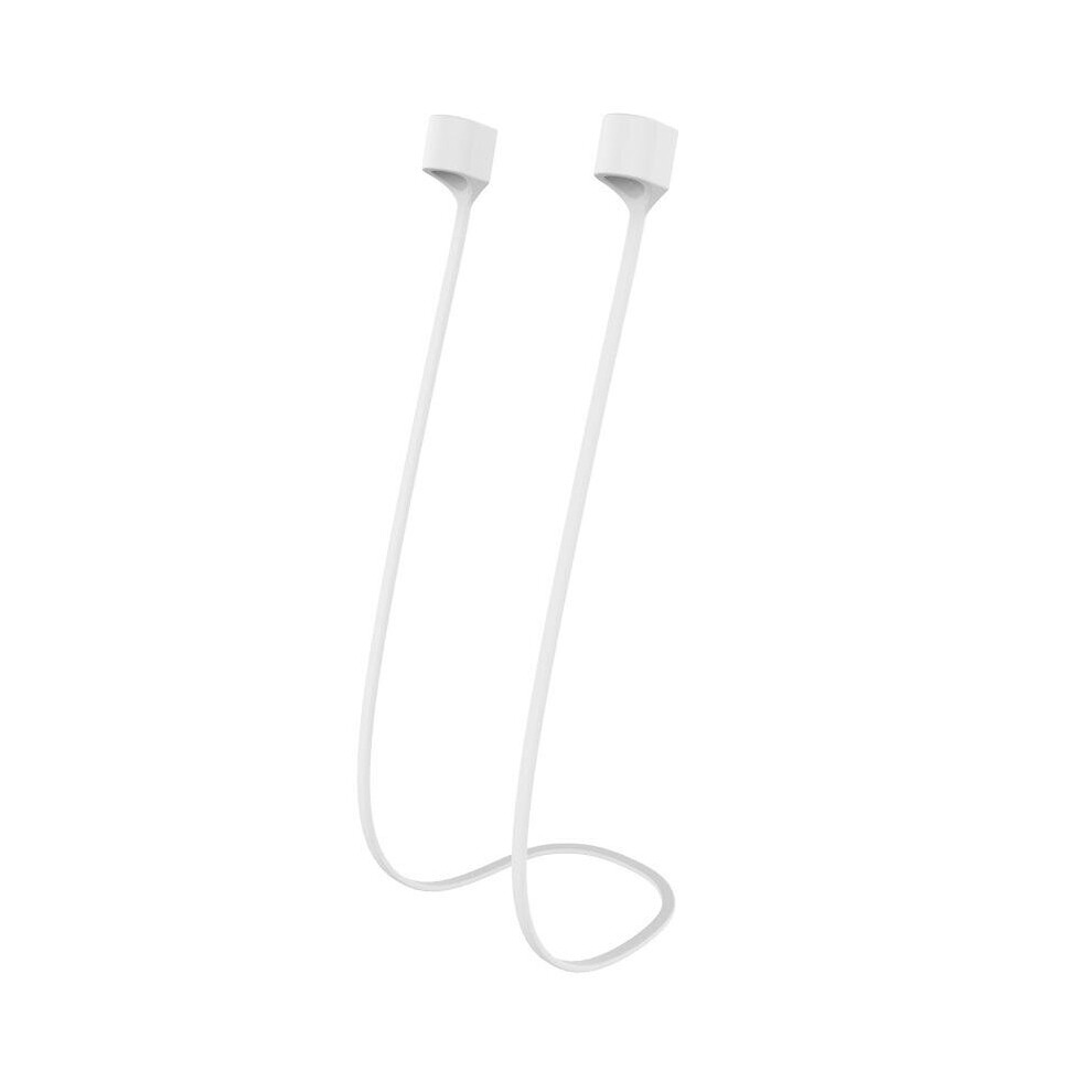 5Pcs Earphone Accessories Anti-Lost Headphone Strap Silicone Magnetic Data Cable Cord String Rope For Apple Earphones Airpods Color White 7082497850835
