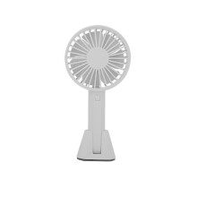 VH 2-in-1 tragbarer Mini-USB-Schreibtischventilator mit 3 Kühlwindgeschwindigkeiten, für Reisen im Freien, Grau