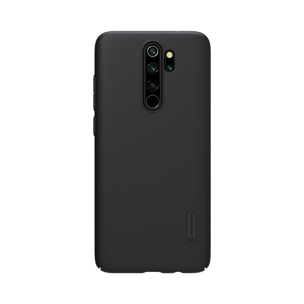Frosted Shield Pc Hard Back Protective Case For Xiaomi Redmi Note 8 Pro Color Black 7082497854529