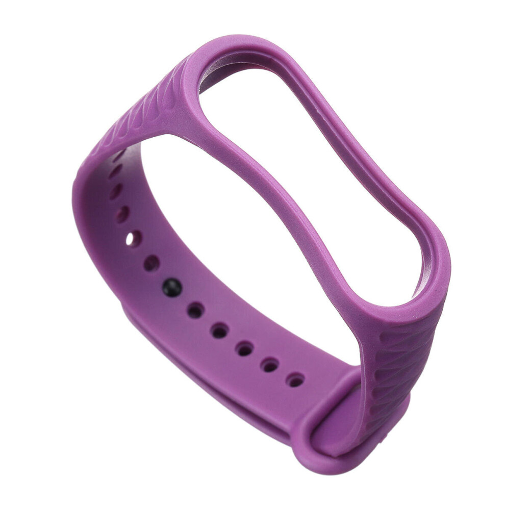 10PCS  Replacement Multicolour Wrist Watch Band for XIAOMI MI Band 3 PURPLE COLOR-image-OPC-P6CTRWN-NEW