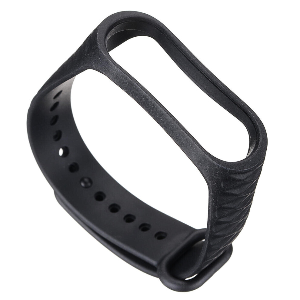 10Pcs Replacement Multicolour Wrist Watch Band For Xiaomi Mi Band 3 Black Color Multicoloured 7082497861213