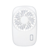 Kreativer tragbarer ultra-dünner Kamera-Lüfter, handlich, leise, wiederaufladbar, USB-Mini-Lüfter – Weiß