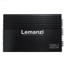 5800W 12V High Power Four-way Amplifier Car Amplifier HiFi Audio Stereo Subwoofer